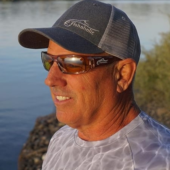 Pro Series Polarized Fishing Sunglasses Rubber Accents UV400 Protection NWT - Picture 5 of 6